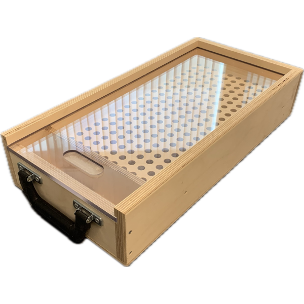 Case for 200 x Truss Pins/Clips with Plexi Lid