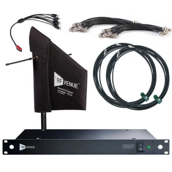 DFIND9 RF Venue 9 Channel Wireless Microphone Upgrade Pack